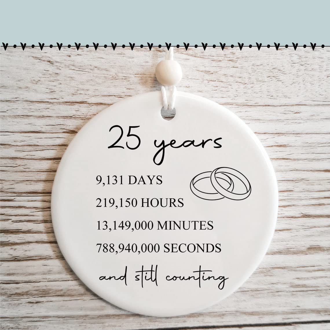 25 year wedding anniversary gift ideas discount