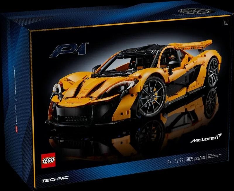 The McLaren P1 Is Getting the ﻿Lego Technic Treatment