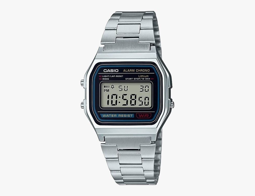 Stainless Steel Digital Watch