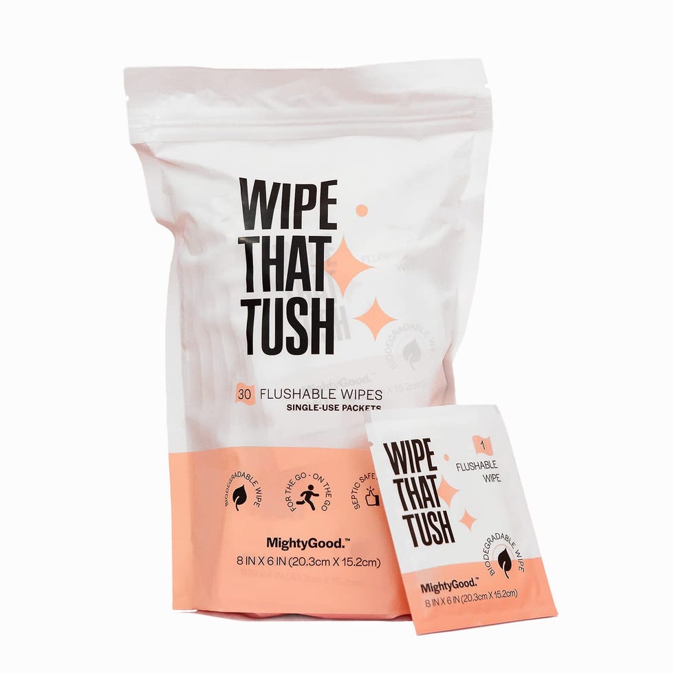 Wipe That Tush On-The-Go Flushable Wet Wipes