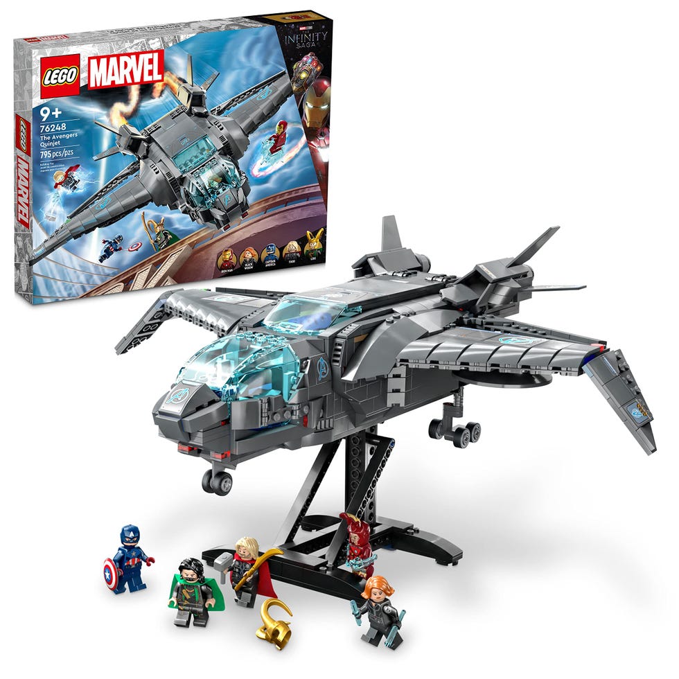 ‘Marvel: The Avengers’ Quinjet Building Toy Set