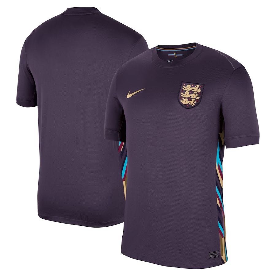 Football Euro 2024 England Stadium away jersey in dark blue