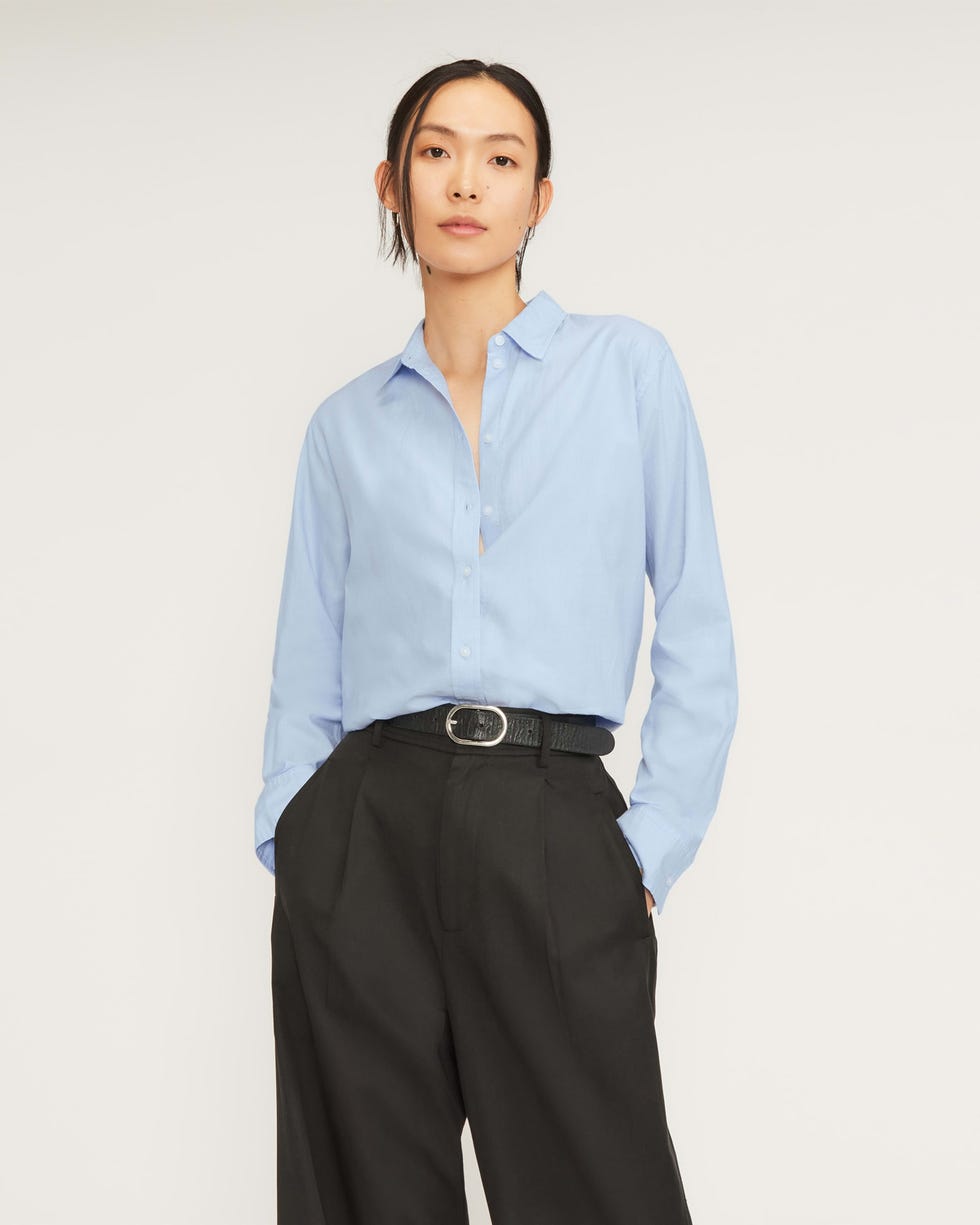 The Silky Cotton Relaxed Shirt