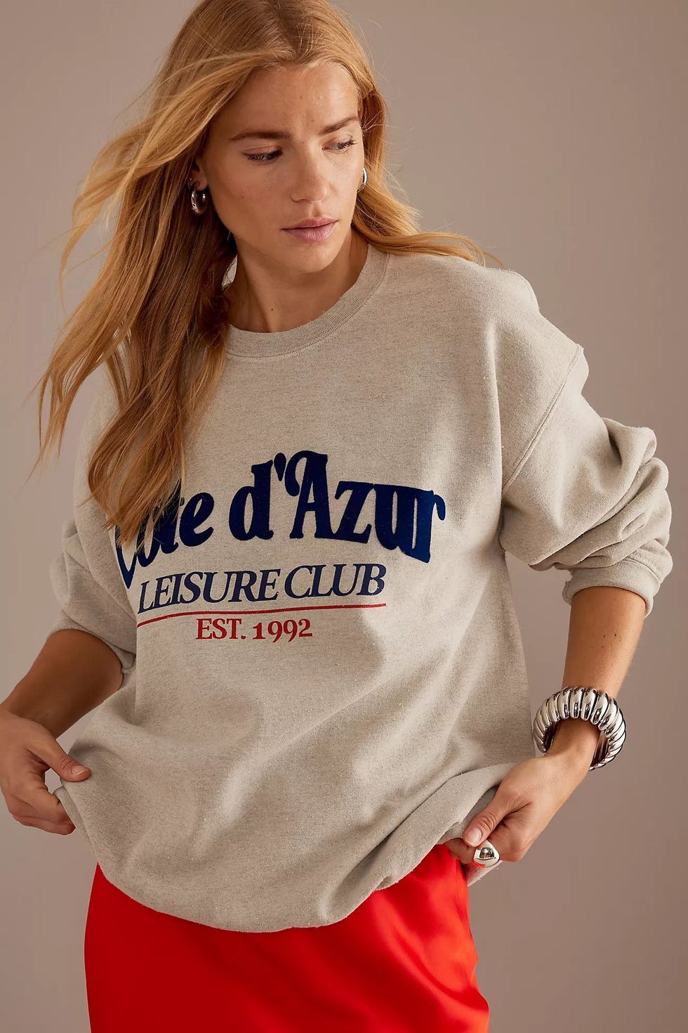Cote d'Azur Crew Neck Sweatshirt