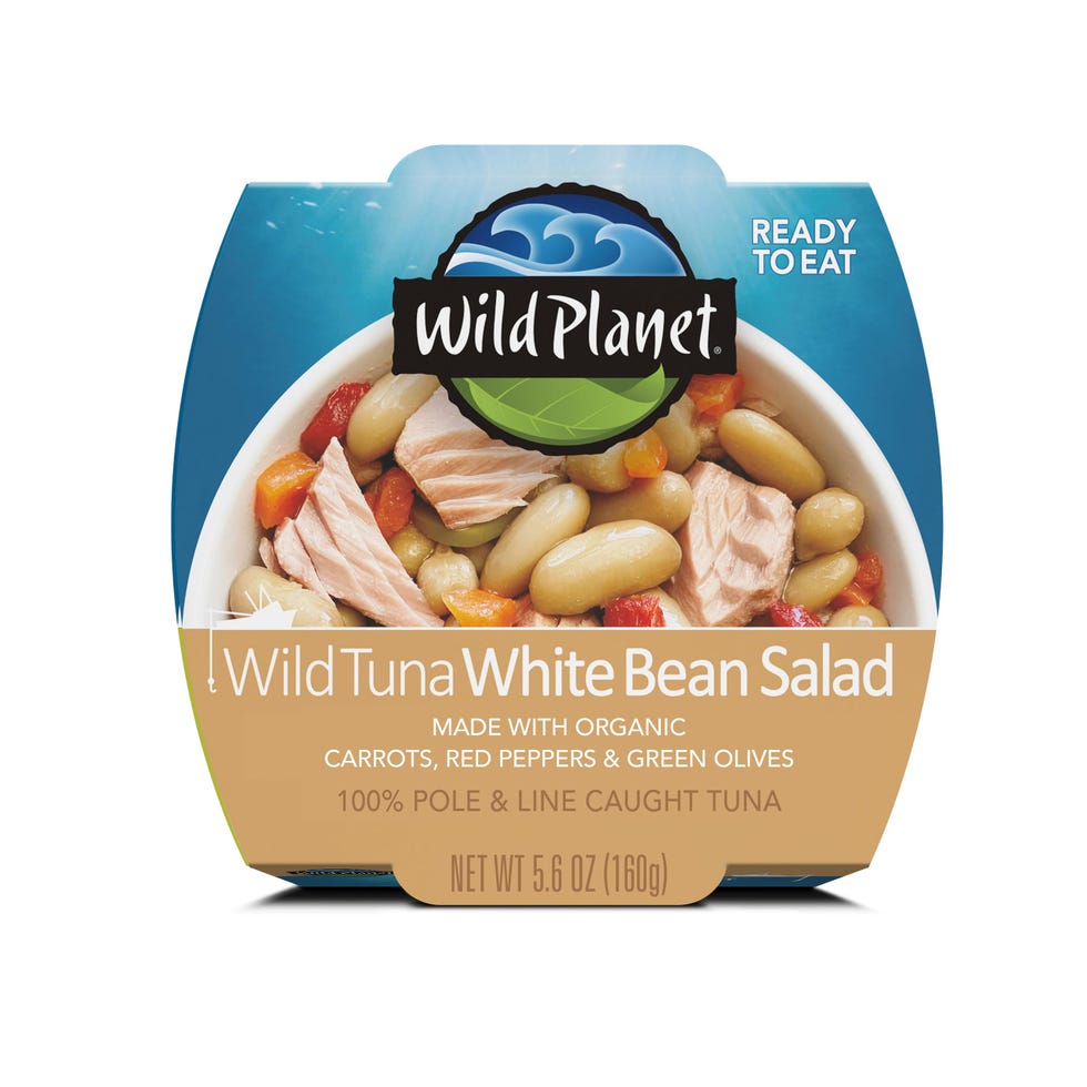 Ready-To-Eat Wild Tuna White Bean Salad