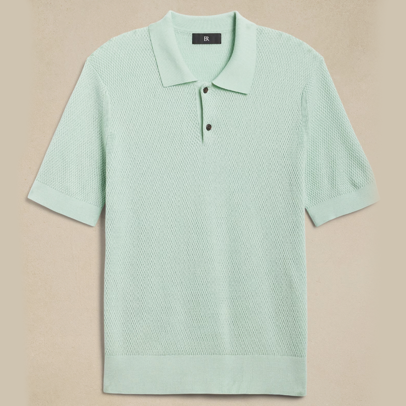 Point Sur Cotton Sweater Polo