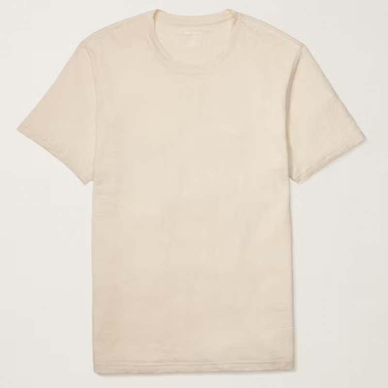 Linen Crew Neck Tee