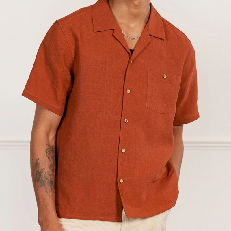 Short Sleeve Cuban Shirt