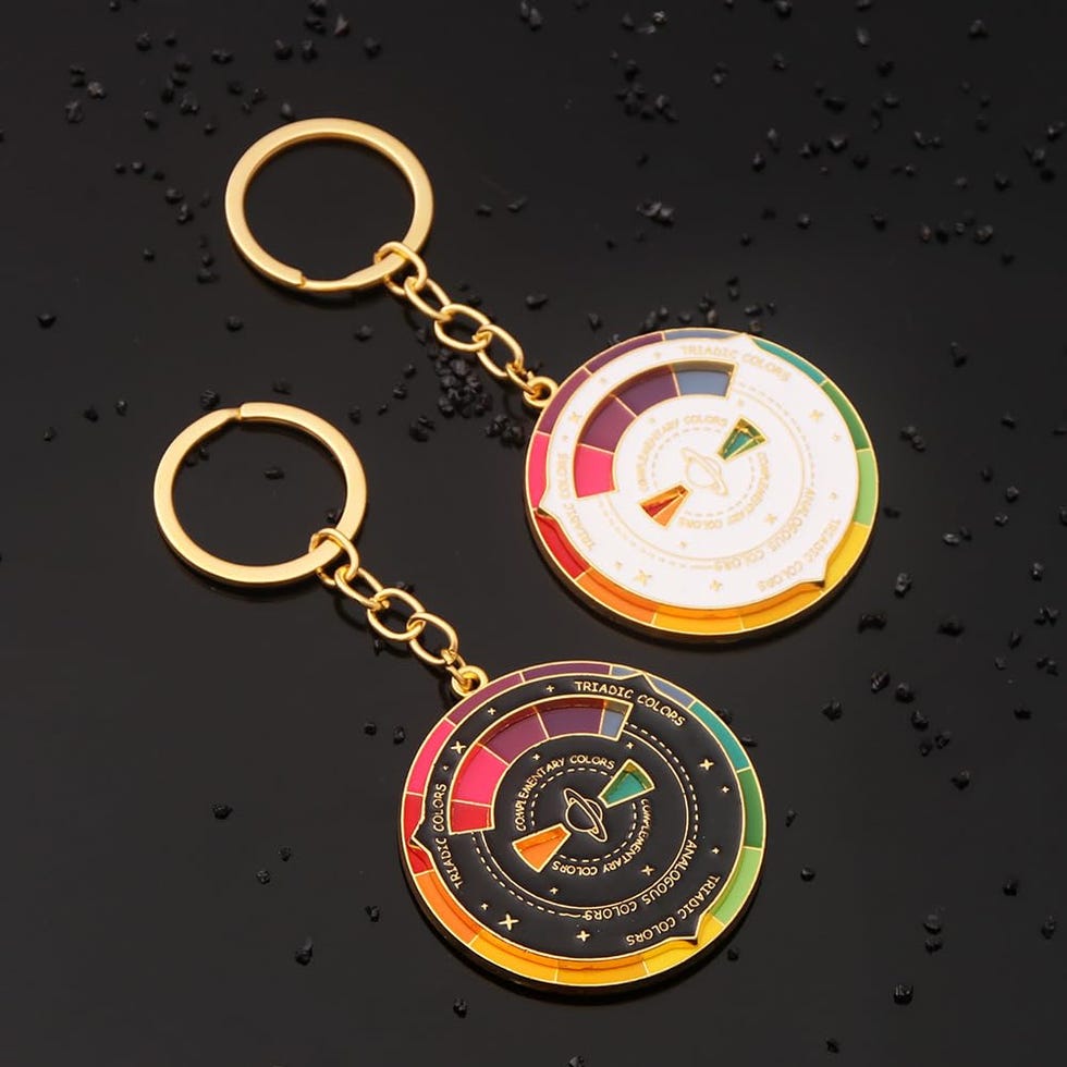 Color Wheel Keychain