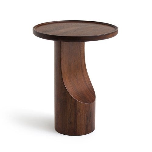 Stigido Solid Walnut Side Table