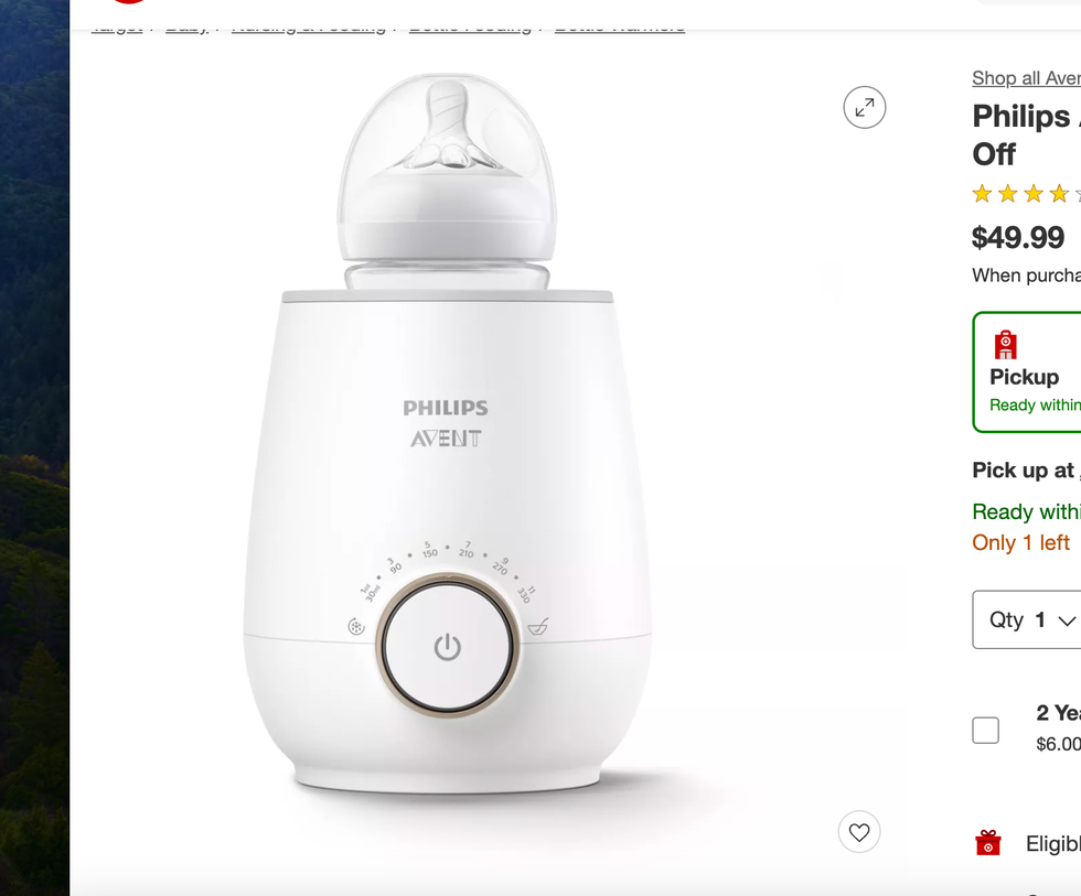 Fast Baby Bottle Warmer 