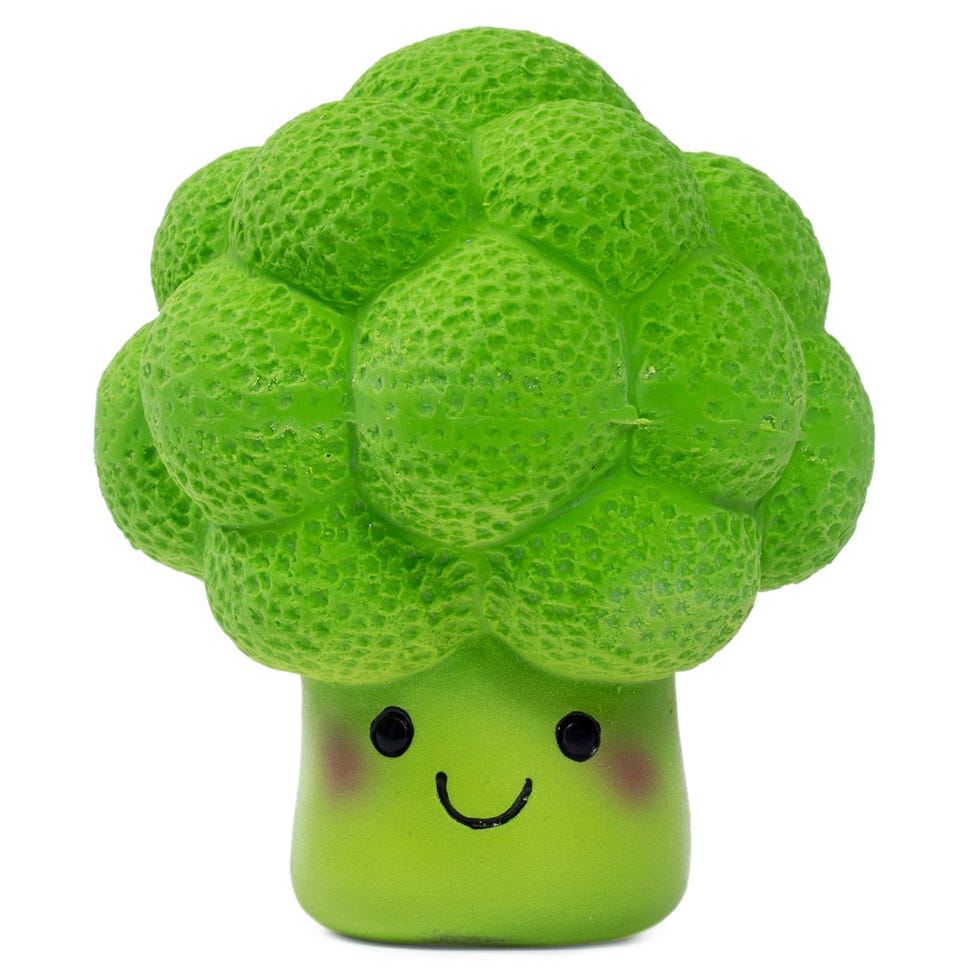 Petface latex broccoli soft chew dog toy