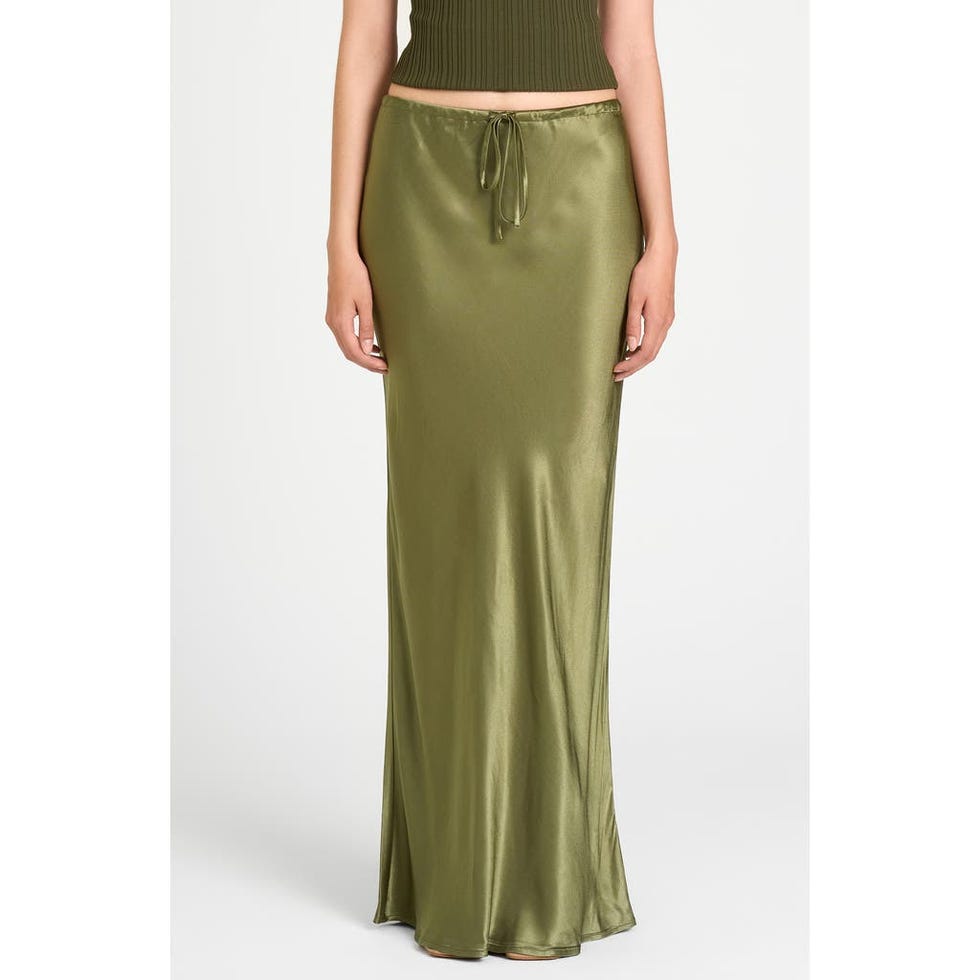 Finley Satin Skirt