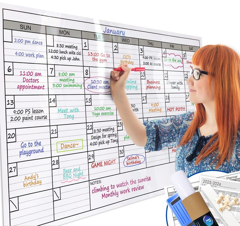 Put more organization time on your family calendar. 