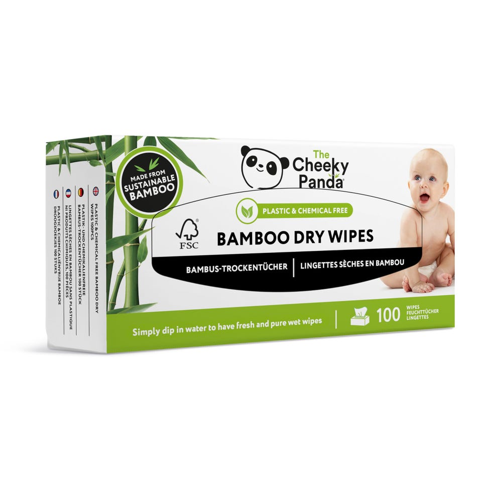 Bamboo Dry Wipes (12 boxes)