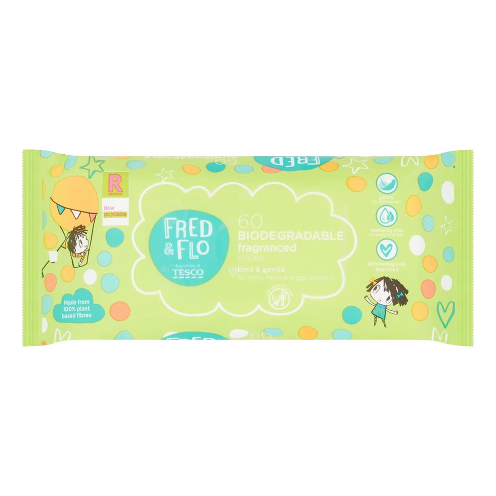 Fred & Flo Biodegradable Fragranced Wipes 