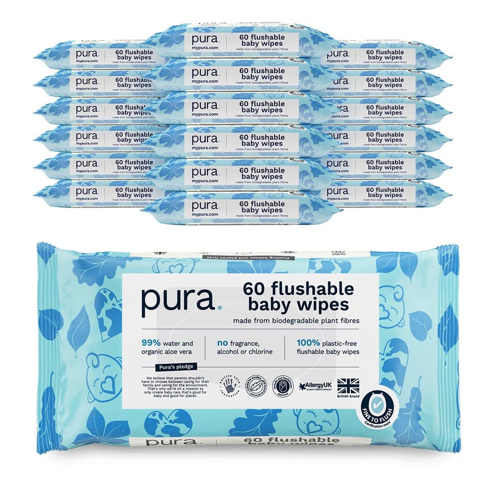 Flushable Baby Wipes 