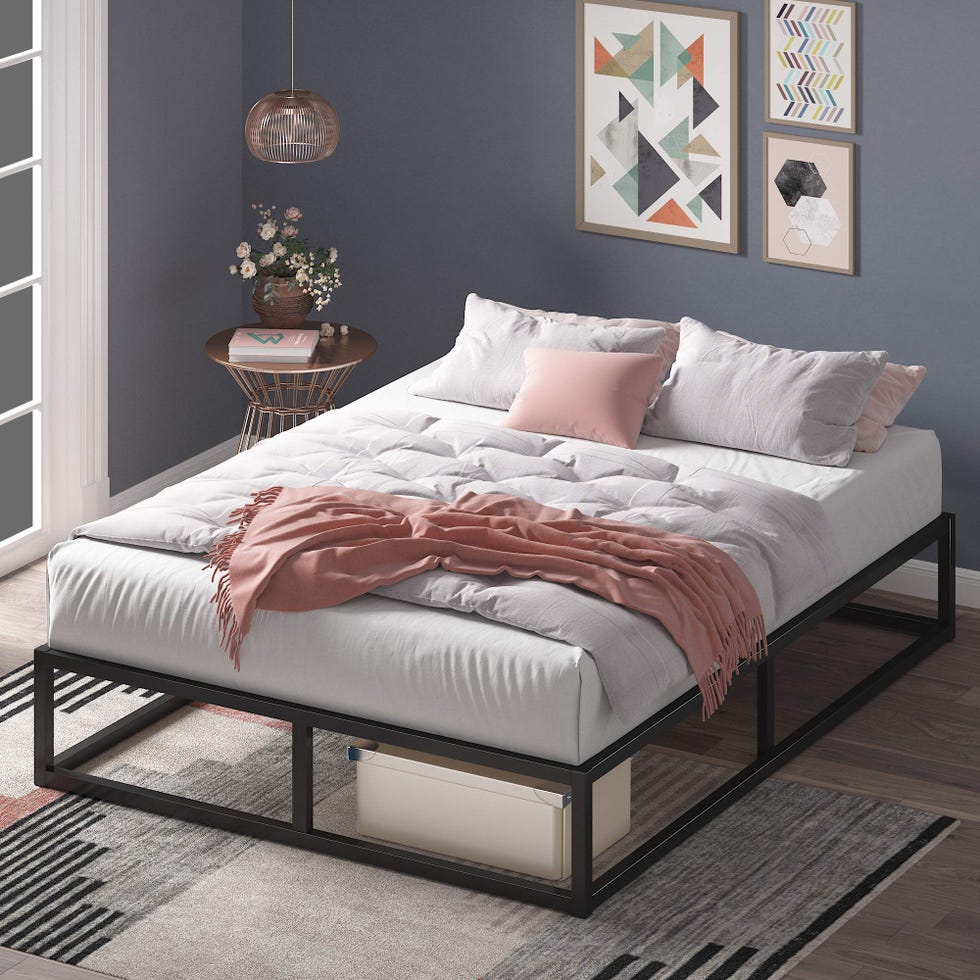 Joseph Metal Platform Bed Frame