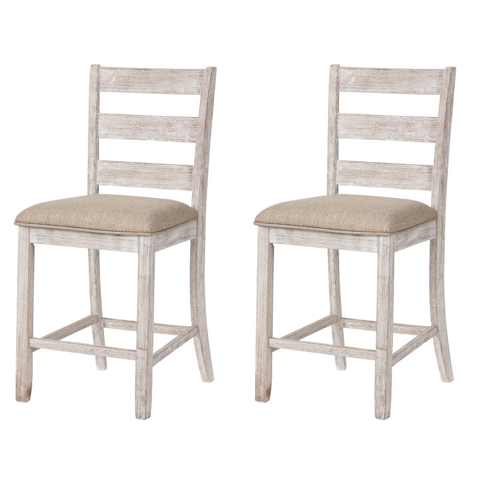 Skempton Counter Height Upholstered Barstool