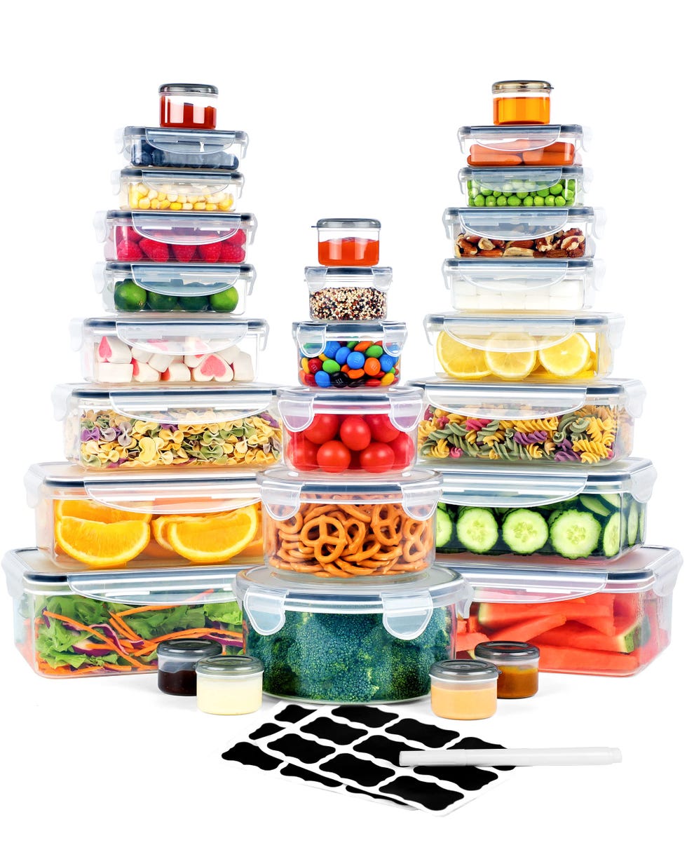 56-Piece Food Storage Containers 