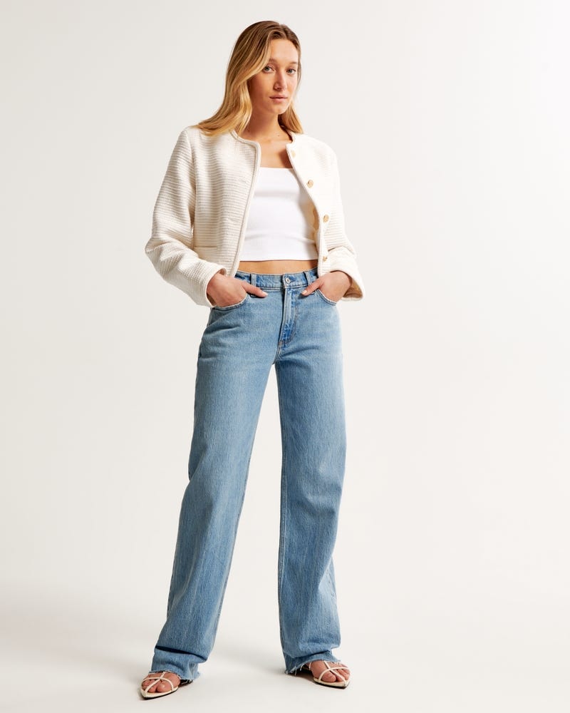 Low Rise Baggy Jean