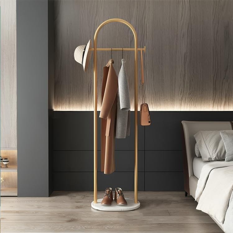 Gold Coat Rack