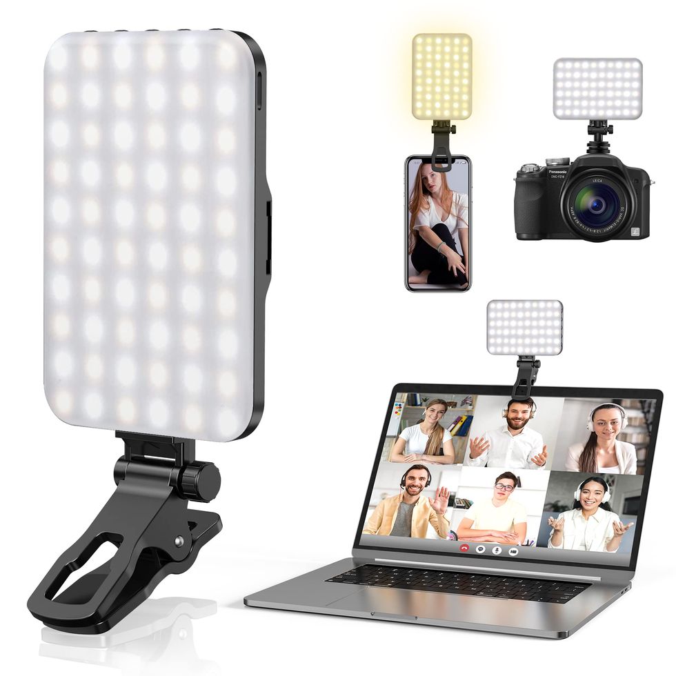 Selfie Light, 60 LED 2200mAh Rechargeable Fill Light 