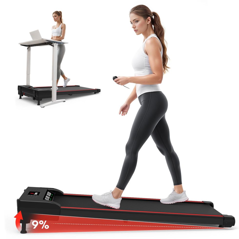 Sperax Walking pad with Incline,Portable Treadmill,Automatic remote lift slope,4 in 1 Incline Walking pad,Under Desk Treadmill for Home Office with Remote Control,2.5HP 320lbs Weight Capacity