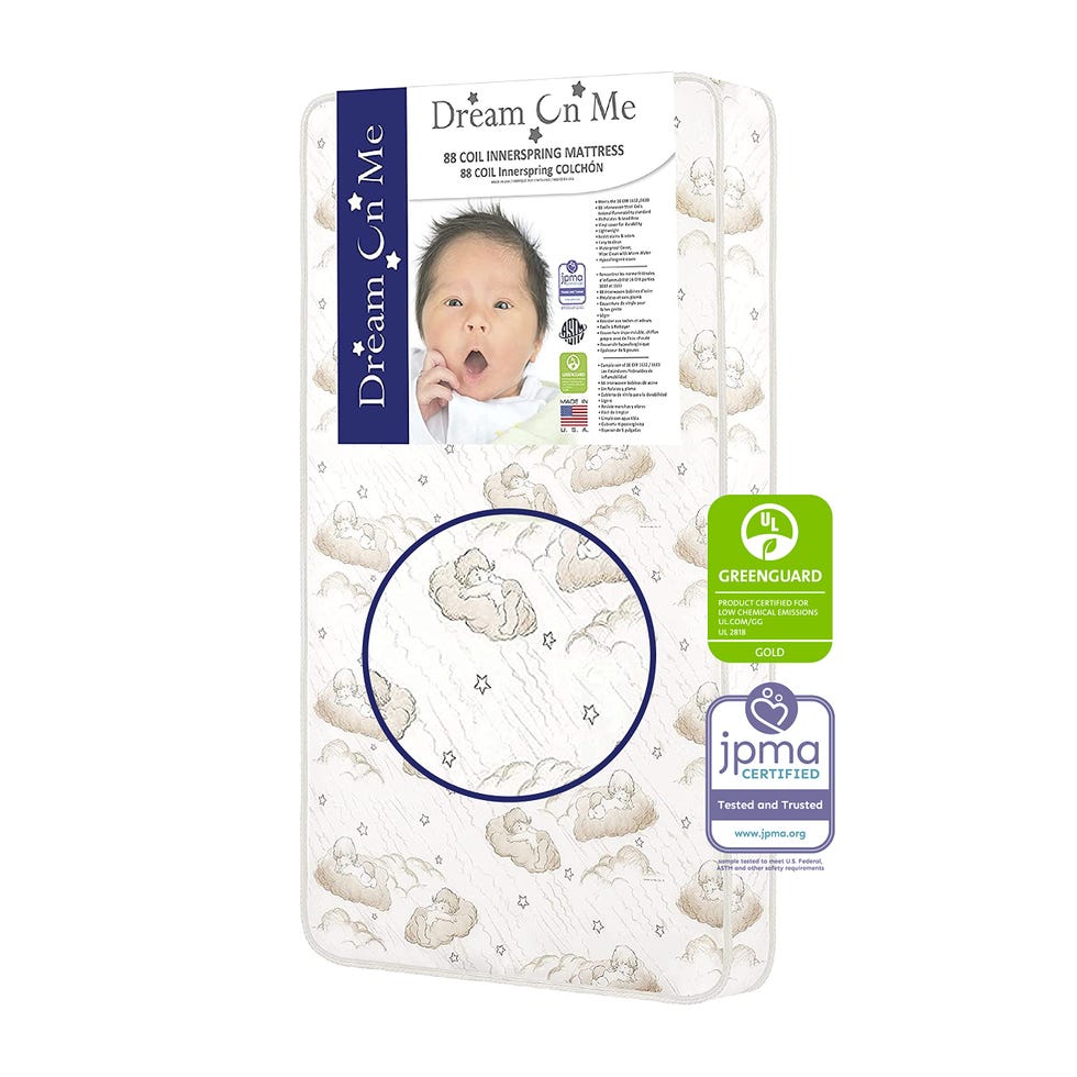 Twilight 5” 88 Coil Inner Spring Crib and Toddler Mattress