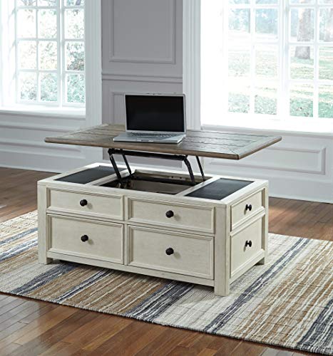 Bolanburg Farmhouse Lift Top Coffee Table