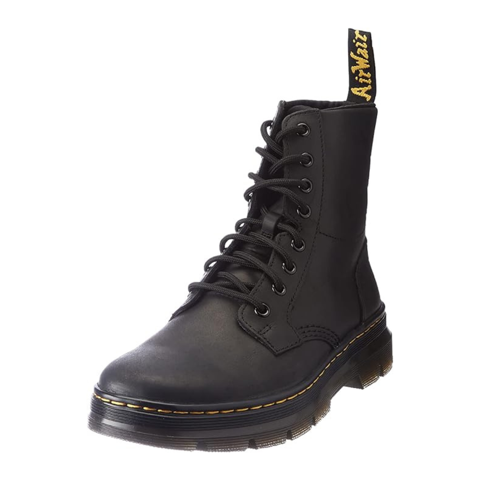 Unisex Combs Leather Fashion Boot