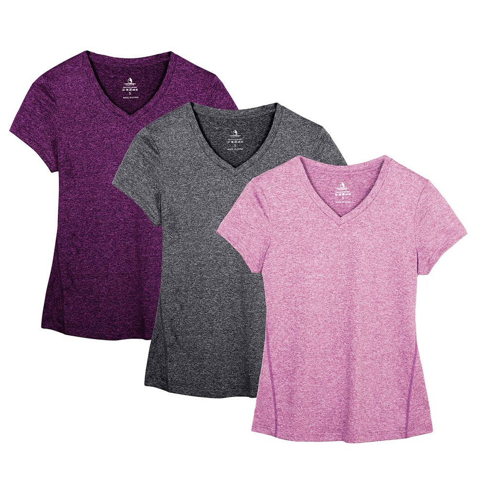 3 Pack Women's Workout T-Shirts
