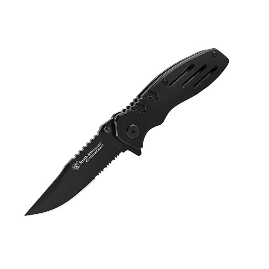 Extreme Ops Serrated Pocket Knife 