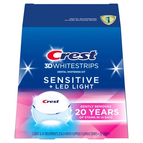 3DWhitestrips Sensitive + LED Light