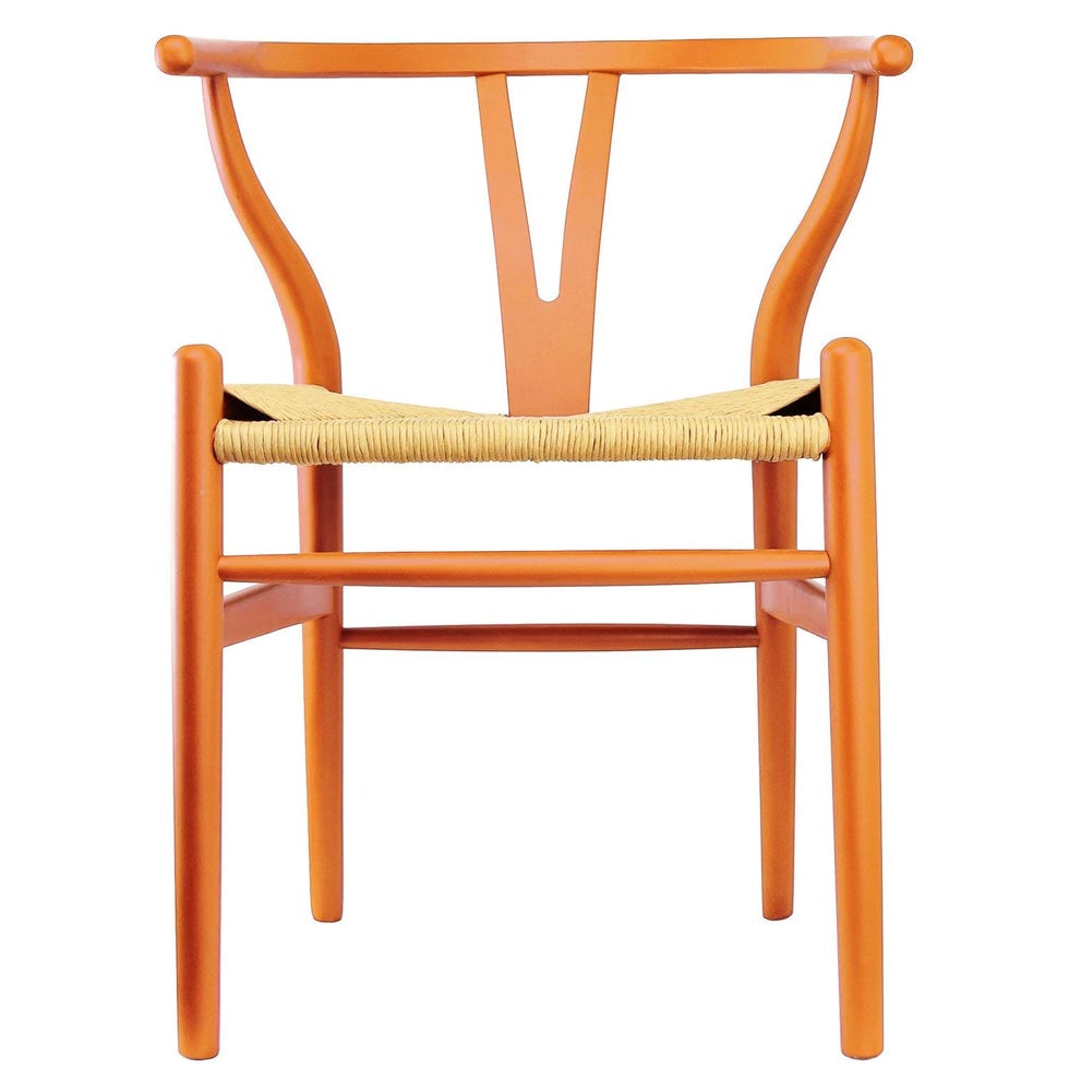 Wishbone wooden dining chair