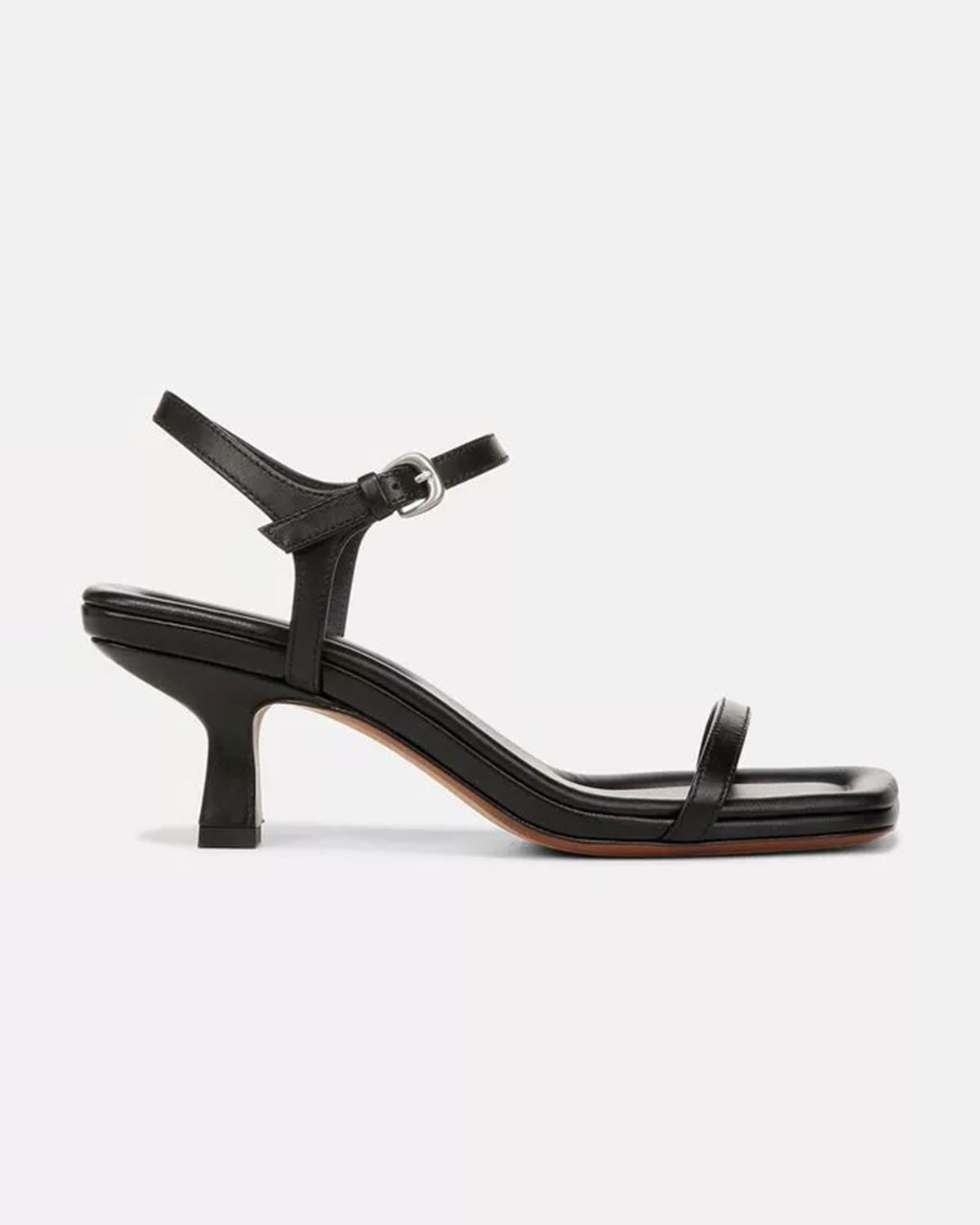 Most comfortable black strappy heels best sale