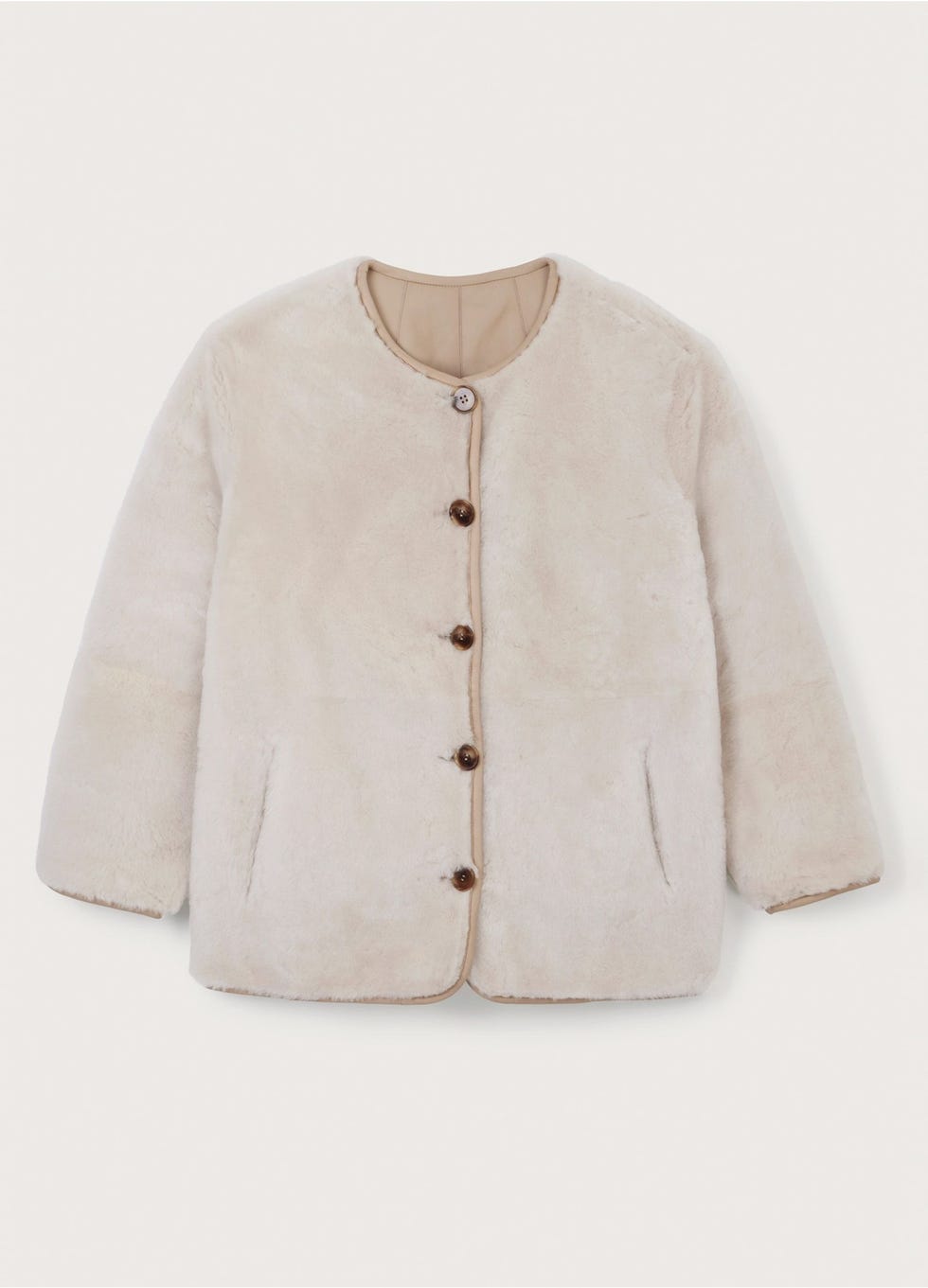 Shearling Reversible Coat