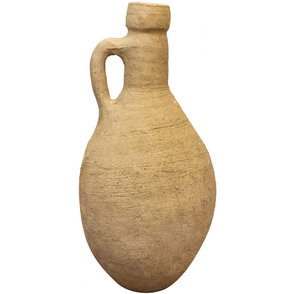Ánfora artesanal en terracota