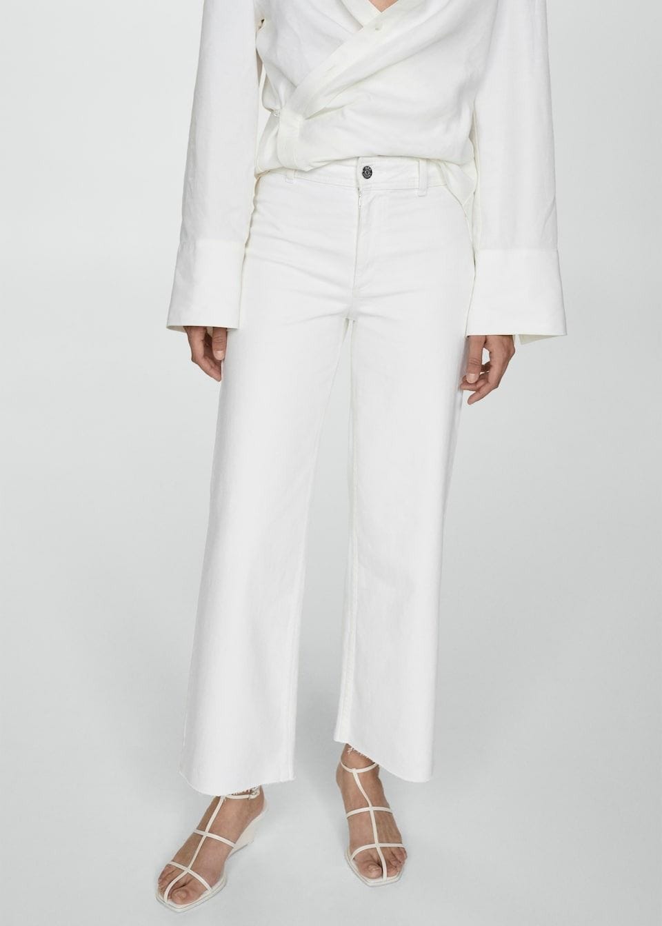 High-waist Wide Leg Jeans