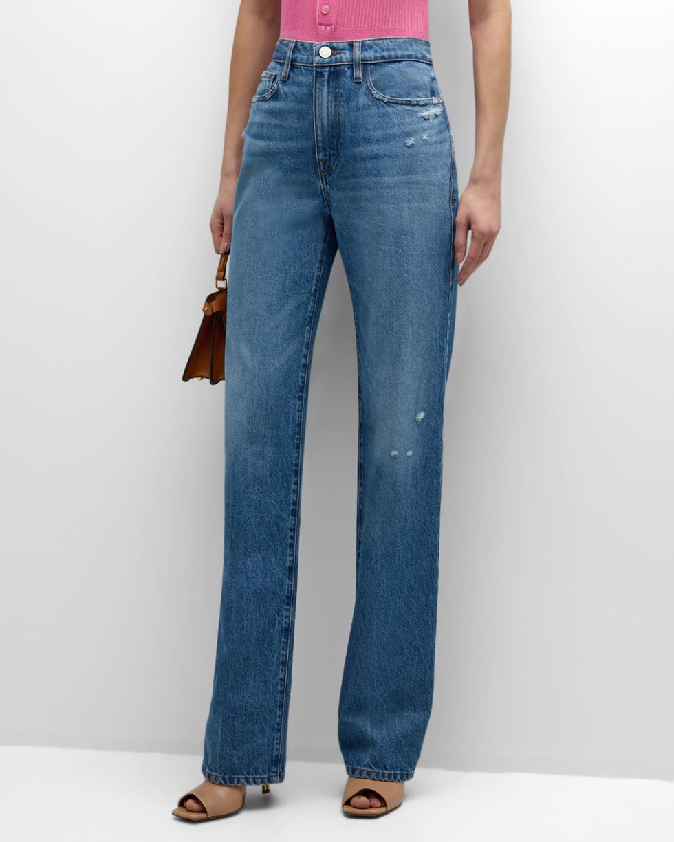 Le Jane Straight-Leg Jeans