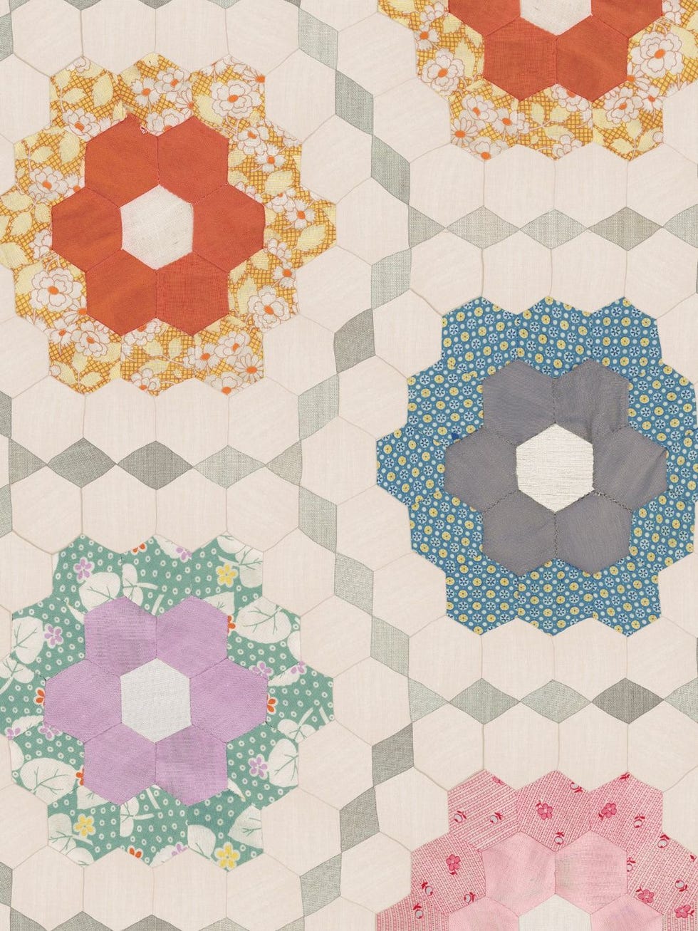 Pinwheel Quilt Peel and Stick Wallpaper