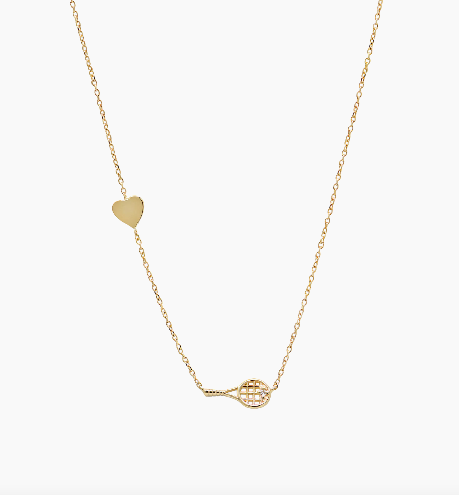 Love Letter Tennis Necklace