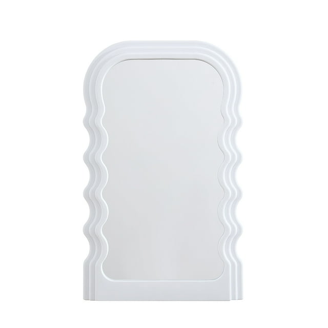 Color Changing LED Groovy Wall Mirror