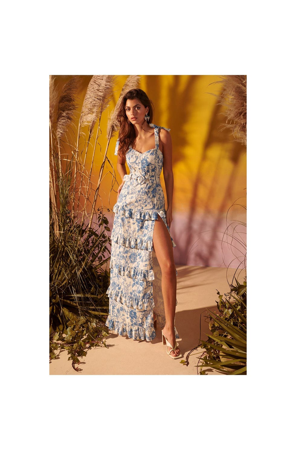 Vestido estampado floral