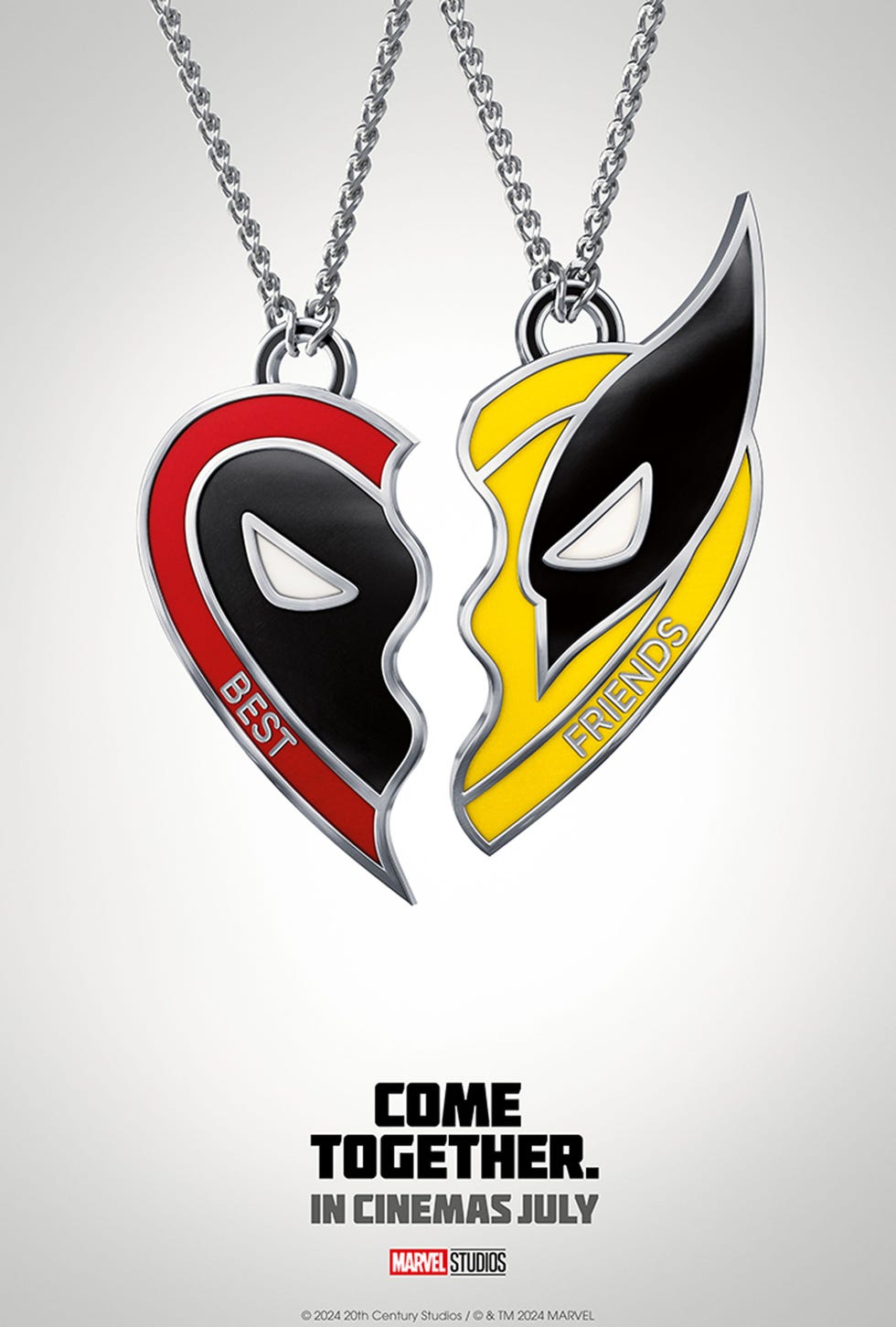 Deadpool & Wolverine Necklace