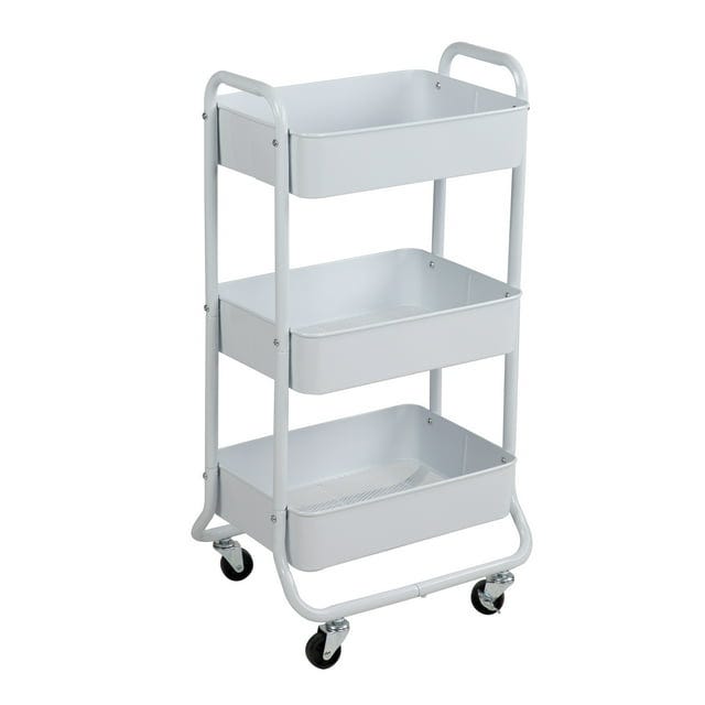 3-Tier Metal Utility Cart