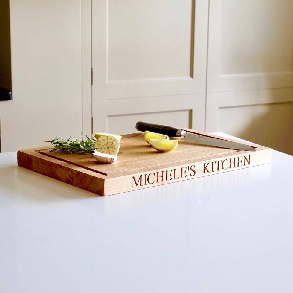 Personalised Oak Chopping Board