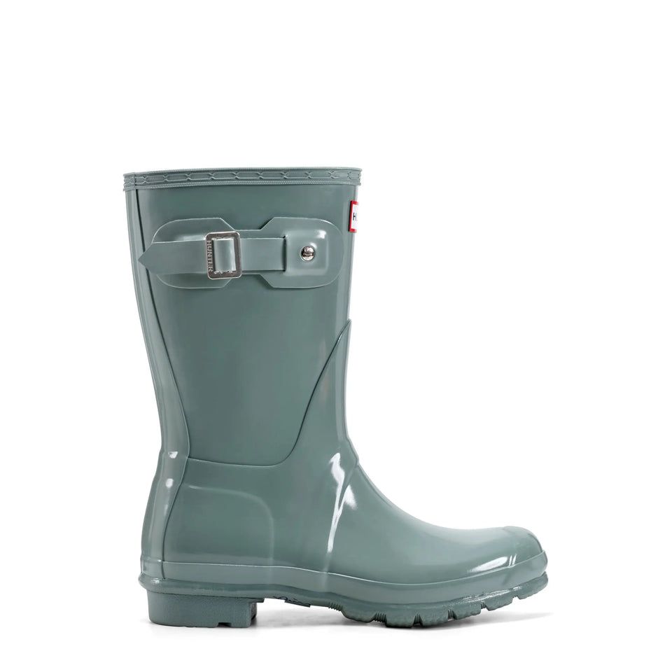 ◆HUNTER◆ WOMEN Original Gloss Tall Rain Boots Gale Green light green hunter boots|Zeus Housing