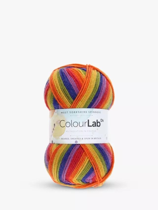 Best rainbow yarns for knitting and crochet to buy now