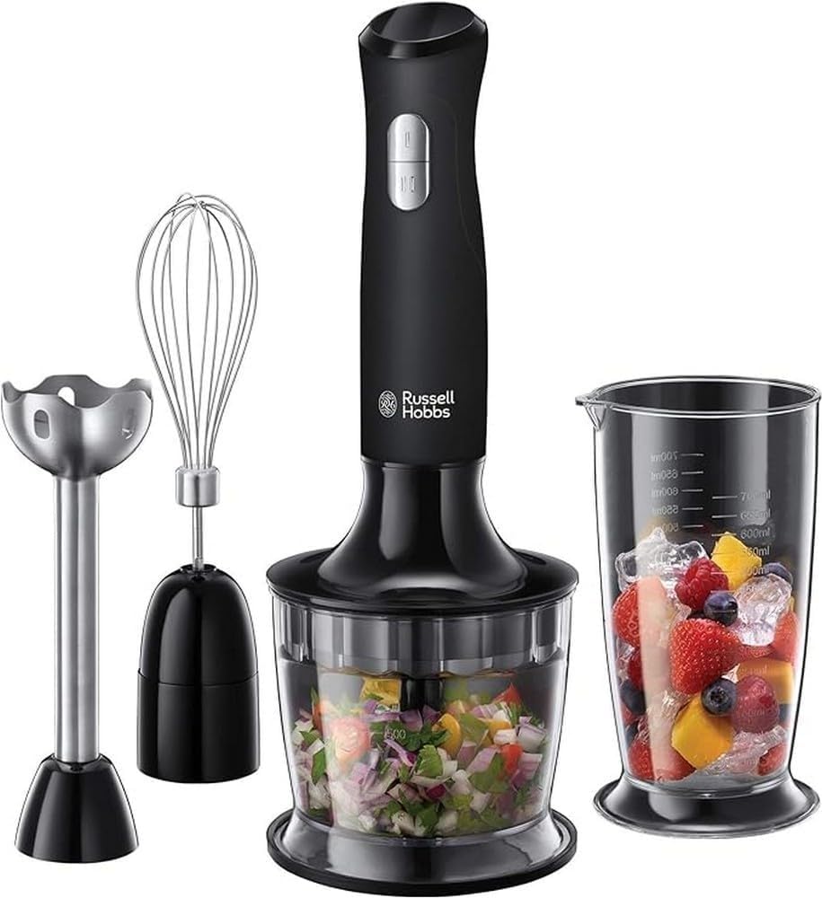 Imagen de la batidora Russell Hobbs Matte Black